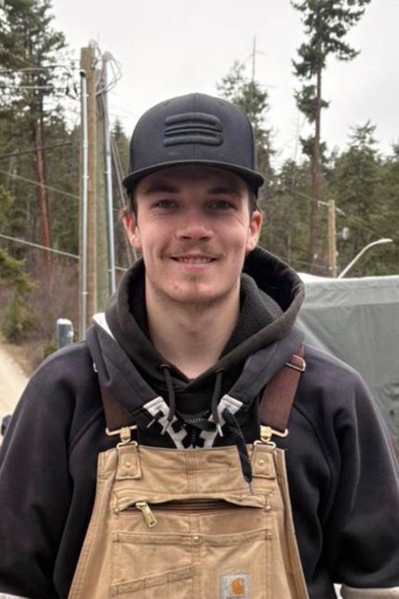 Trayden Shostak, Landscape Technician at Creative Edge Outdoor Living